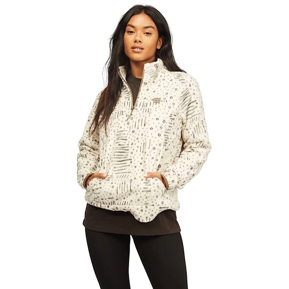 ★ Billabong Half Zip Pullover Fleece - Picture 2 of 7